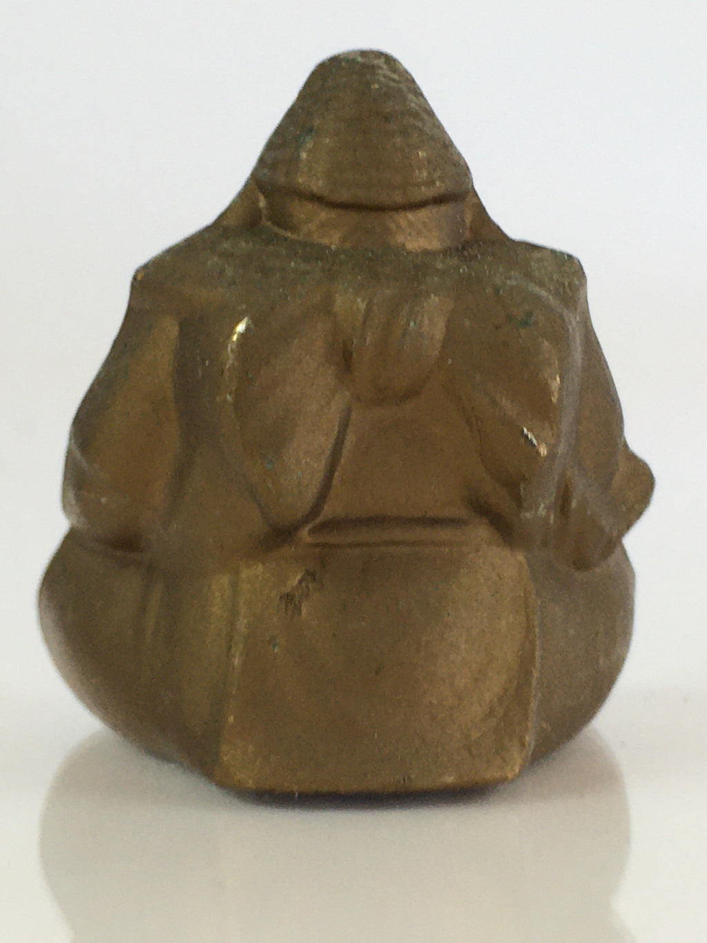 Japanese Small Figurine Vtg Ebisu 7 Lucky Gods Metal Statue Paper Weight JK381