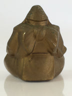 Japanese Small Figurine Vtg Ebisu 7 Lucky Gods Metal Statue Paper Weight JK381