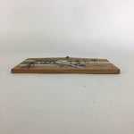 Japanese Small Wooden Plaque Ema Vtg Shinto Prayers Whishes Hanging Shrine JK233