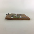 Japanese Small Wooden Plaque Ema Vtg Shinto Prayers Whishes Hanging Shrine JK233