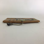Japanese Small Wooden Plaque Ema Vtg Shinto Prayers Whishes Hanging Shrine JK233