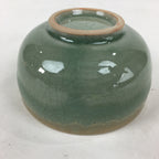 Japanese Soma Ware Ceramic Green Tea Bowl Vtg Chawan Boxed Pottery PX599