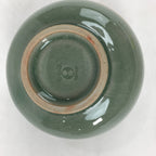 Japanese Soma Ware Ceramic Green Tea Bowl Vtg Chawan Boxed Pottery PX599