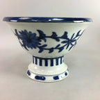 Japanese Sometsuke Haisen Sake Cup Washing Basin Meiji Era 1900 Porcelain PT818
