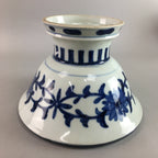 Japanese Sometsuke Haisen Sake Cup Washing Basin Meiji Era 1900 Porcelain PT818