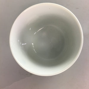 Japanese Sometsuke Porcelain Noodle Bowl Cup Vtg Soba Choko Kanji Design PT566