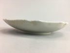 Japanese Sometsuke Porcelain Plate Vtg Floral Flower Vine Leaf Blue White PT488