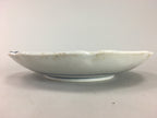 Japanese Sometsuke Porcelain Plate Vtg Floral Flower Vine Leaf Blue White PT506