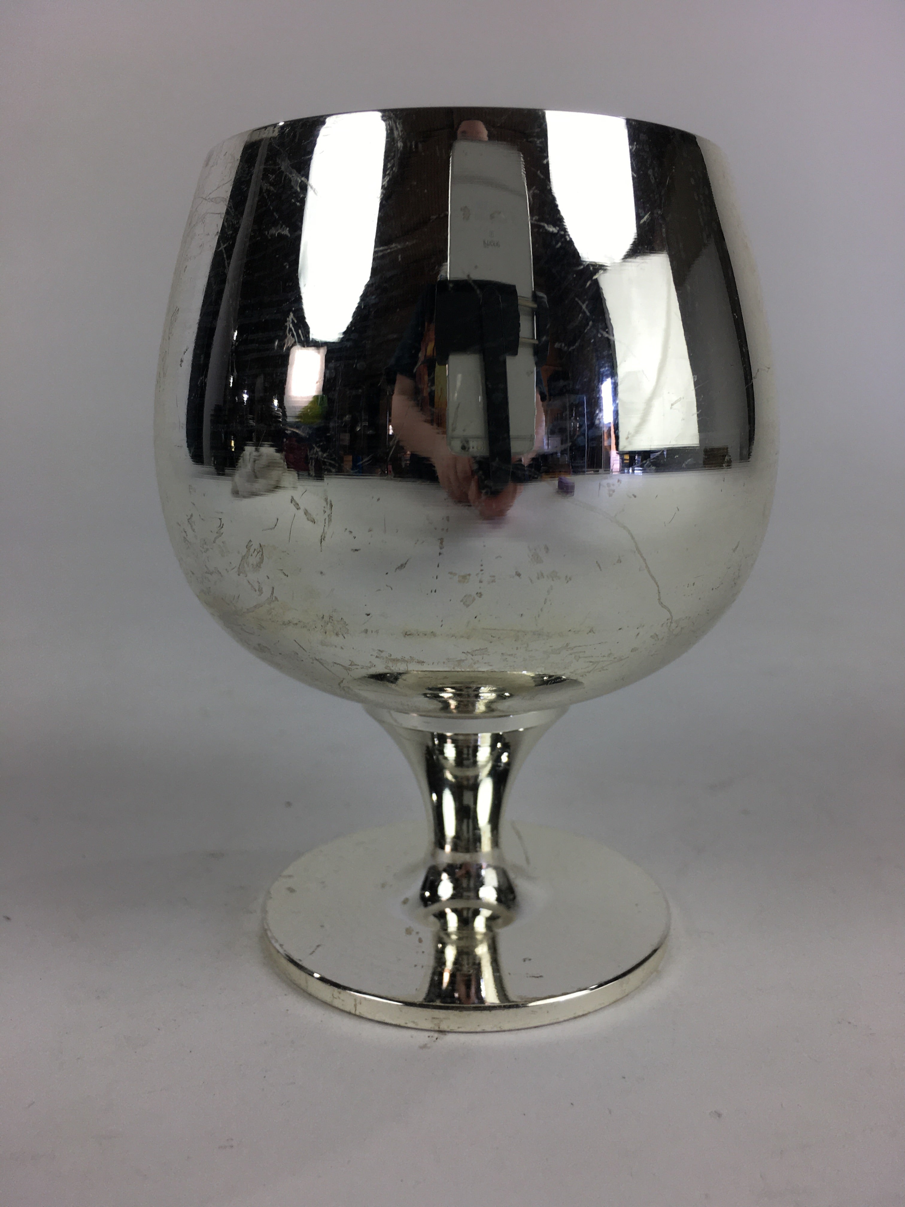 Japanese Sterling Silver Wine Glass Vtg Liquors Glass Wedding Present JK350