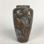 Japanese Stone Flower Vase Ikebana Arrangement Natural Marble Vtg Kabin FV912