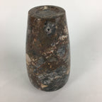 Japanese Stone Flower Vase Ikebana Arrangement Natural Marble Vtg Kabin FV912