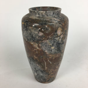 Japanese Stone Flower Vase Ikebana Arrangement Natural Marble Vtg Kabin FV912