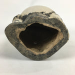 Japanese Tanuki Ceramic Raccoon Dog Shigaraki ware Statue Vtg Pottery BD728