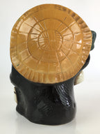 Japanese Tanuki Ceramic Raccoon Dog Statue Shigaraki ware Vtg Pottery BD839