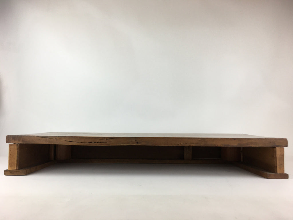 Japanese Tatami Room Alcove Wooden Base Itadoko Tokonoma Stand Brown T320