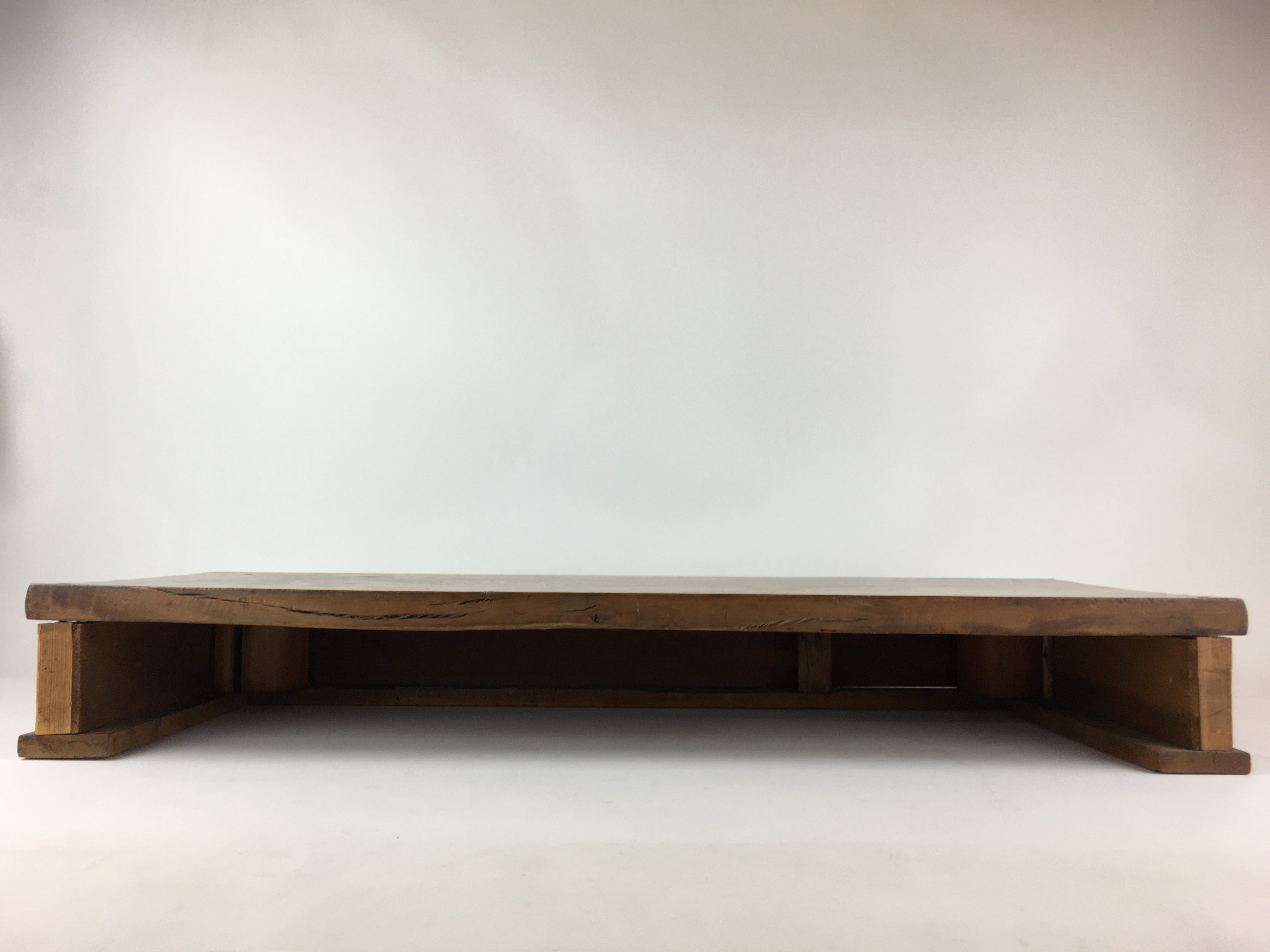 Japanese Tatami Room Alcove Wooden Base Itadoko Tokonoma Stand Brown T320