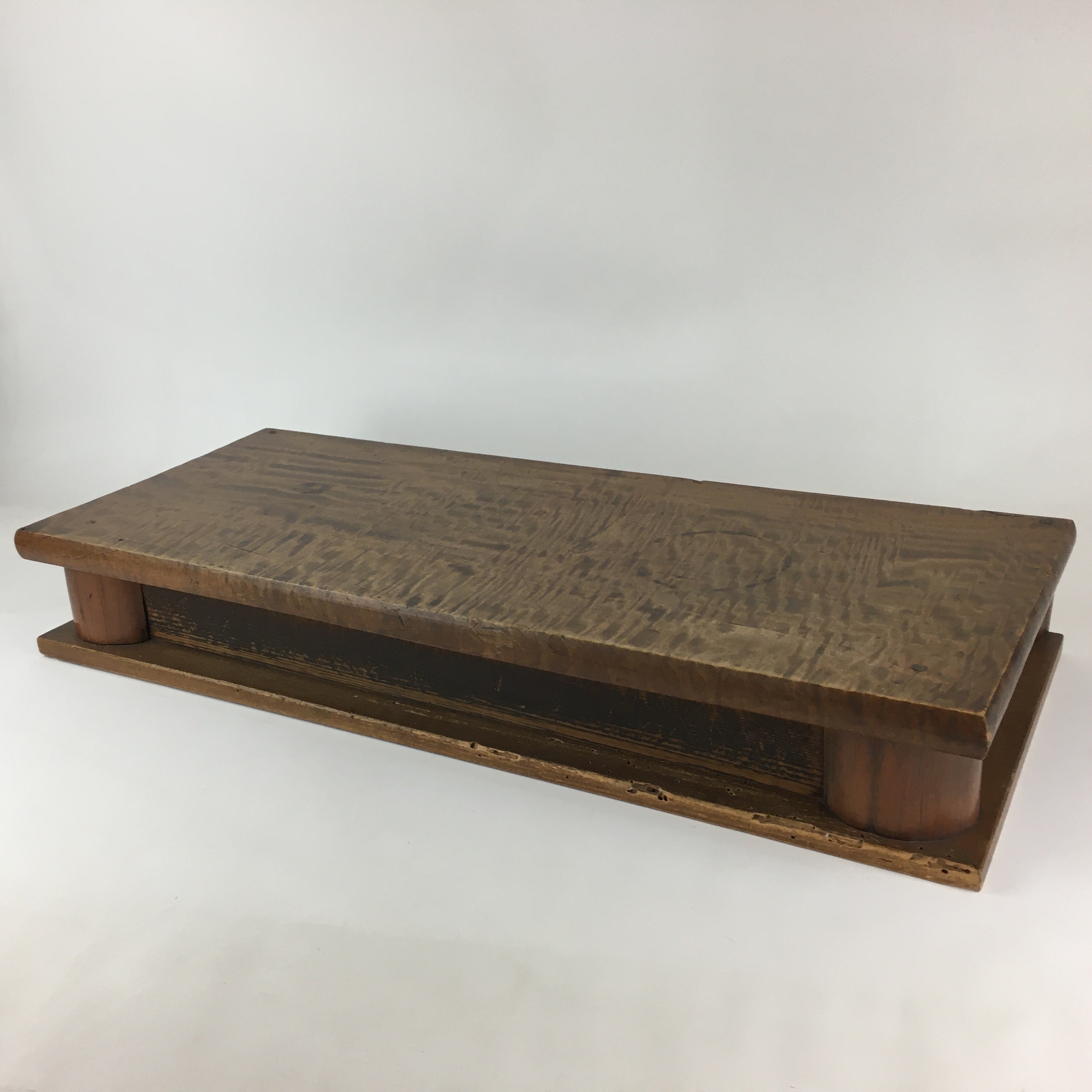 Japanese Tatami Room Alcove Wooden Base Itadoko Tokonoma Stand Brown T320
