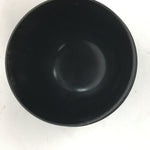 Japanese Tea Caddy Vtg Natsume Lacquerware Replica Black Crest Design NM84