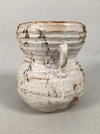 Japanese Tea Ceremony Ceramic Lidded Water Pot Mizusashi Vtg Pottery MS42