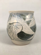 Japanese Tea Ceremony Ceramic Lidded Water Pot Mizusashi Vtg Pottery MS44