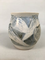 Japanese Tea Ceremony Ceramic Lidded Water Pot Mizusashi Vtg Pottery MS44