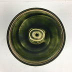 Japanese Tea Ceremony Ceramic Lidded Water Pot Mizusashi Vtg Pottery MS46