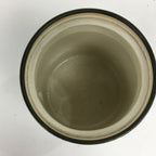 Japanese Tea Ceremony Ceramic Lidded Water Pot Mizusashi Vtg Pottery MS46