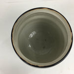 Japanese Tea Ceremony Ceramic Lidded Water Pot Mizusashi Vtg Pottery MS47