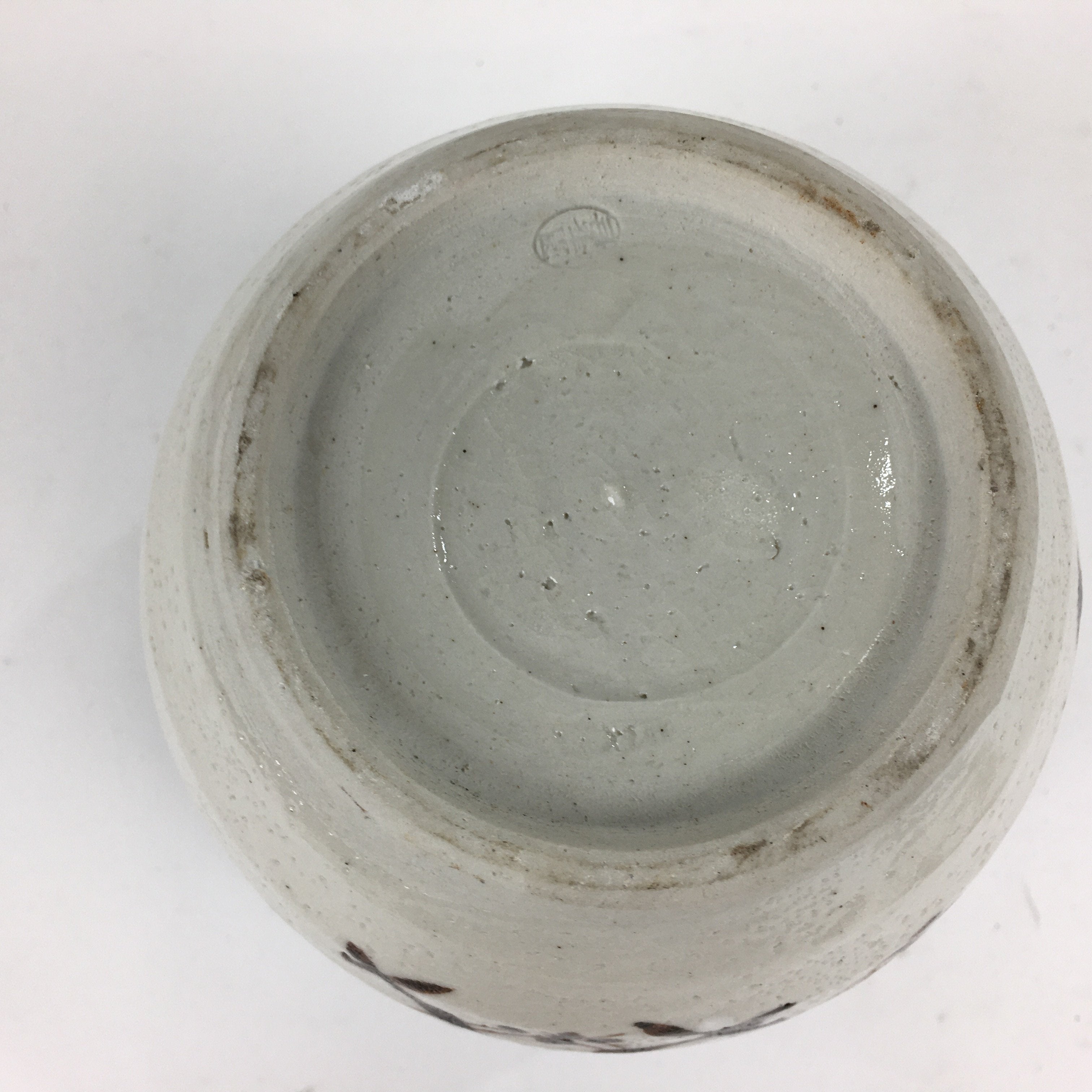 Japanese Tea Ceremony Ceramic Lidded Water Pot Mizusashi Vtg Pottery MS47