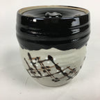Japanese Tea Ceremony Ceramic Lidded Water Pot Mizusashi Vtg Pottery MS47