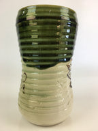 Japanese Tea Ceremony Ceramic Lidded Water Pot Mizusashi Vtg Pottery MS49