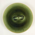 Japanese Tea Ceremony Ceramic Lidded Water Pot Mizusashi Vtg Pottery MS49