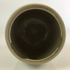 Japanese Tea Ceremony Ceramic Lidded Water Pot Mizusashi Vtg Pottery MS50