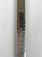 Japanese Tea Ceremony Toothpick For Sweet Tachikichi Silver Vtg Bamboo Holder PX