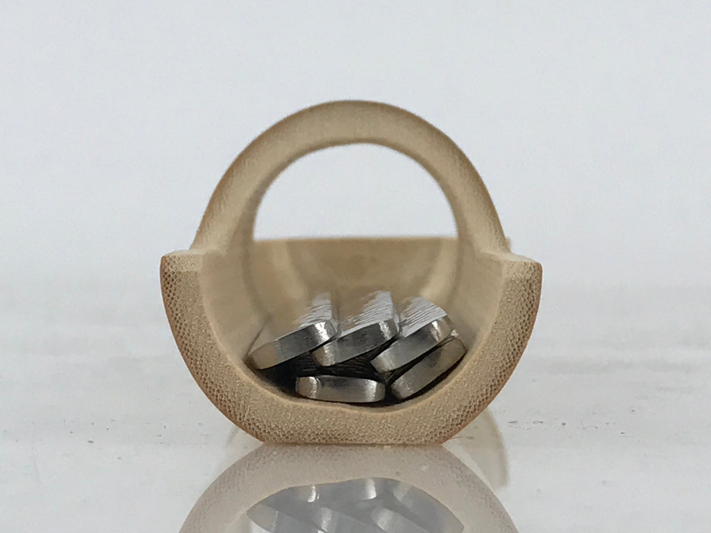 Japanese Tea Ceremony Toothpick For Sweet Tachikichi Silver Vtg Bamboo Holder PX