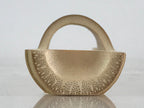 Japanese Tea Ceremony Toothpick For Sweet Tachikichi Silver Vtg Bamboo Holder PX