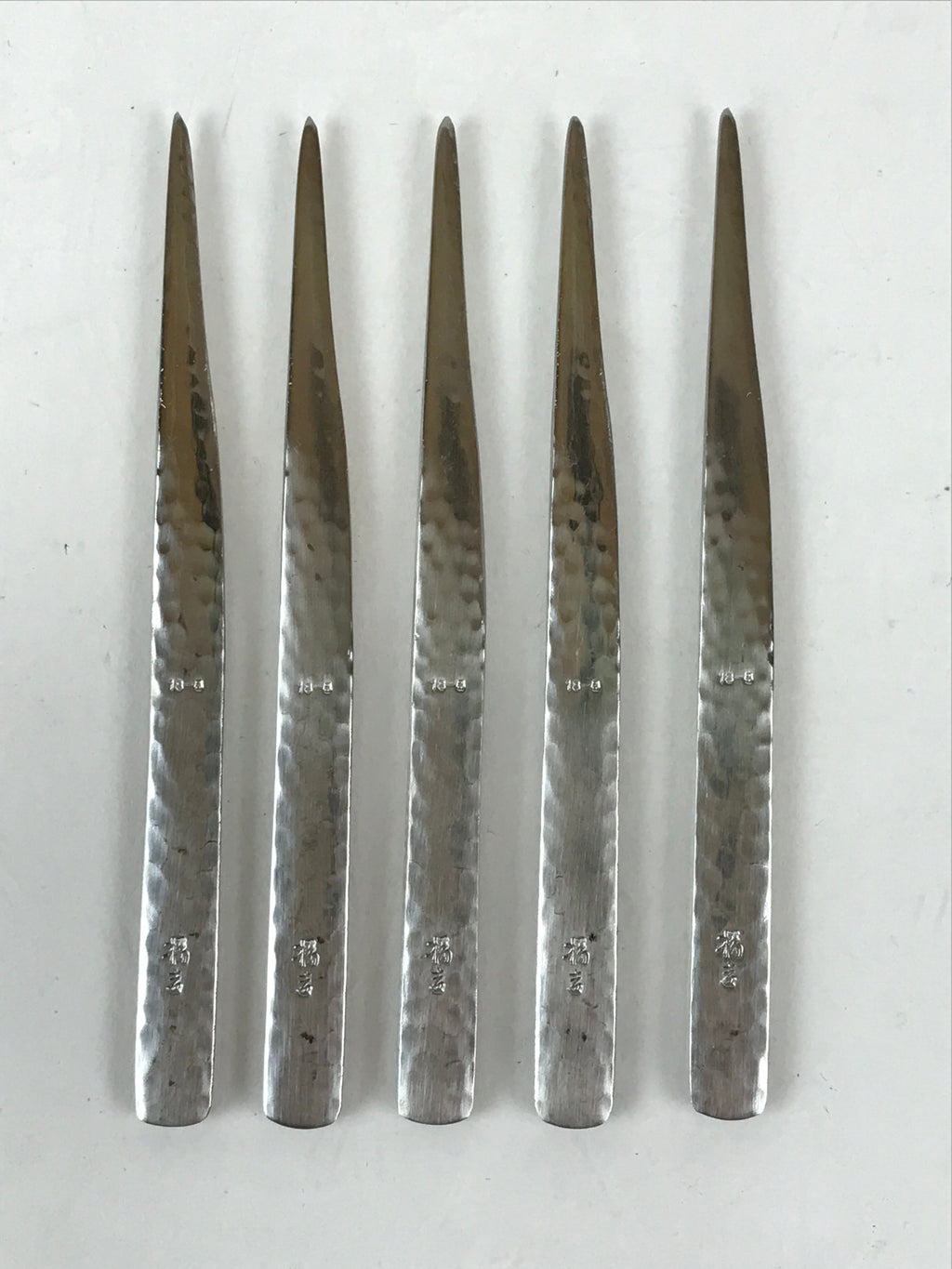 Japanese Tea Ceremony Toothpick For Sweet Tachikichi Silver Vtg Bamboo Holder PX667