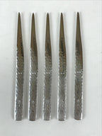 Japanese Tea Ceremony Toothpick For Sweet Tachikichi Silver Vtg Bamboo Holder PX667