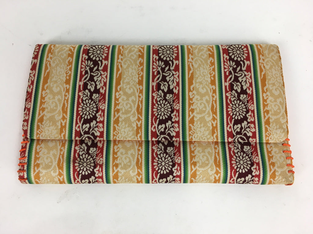 Japanese Tea Ceremony Utensil Fabric Bag Set Vtg Folding Fan Kashi-Kiri KB31