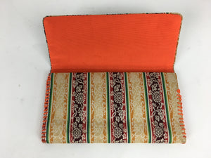 Japanese Tea Ceremony Utensil Fabric Bag Set Vtg Folding Fan Kashi-Kiri KB31