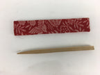 Japanese Tea Ceremony Utensil Fabric Bag Set Vtg Folding Fan Kashi-Kiri KB31
