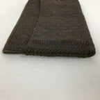 Japanese Tea Ceremony Utensil Fabric Bag Vtg Kaishi Paper Bag Gray Brown KB32