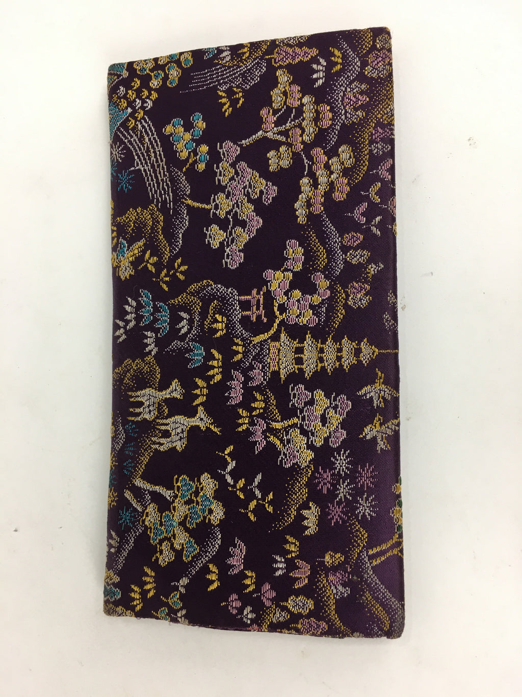 Japanese Tea Ceremony Utensil Fabric Bag Vtg Kaishi Paper Bag Nara Design KB30