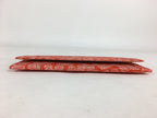 Japanese Tea Ceremony Utensil Fabric Bag Vtg Kaishi Paper Bag Red KB40