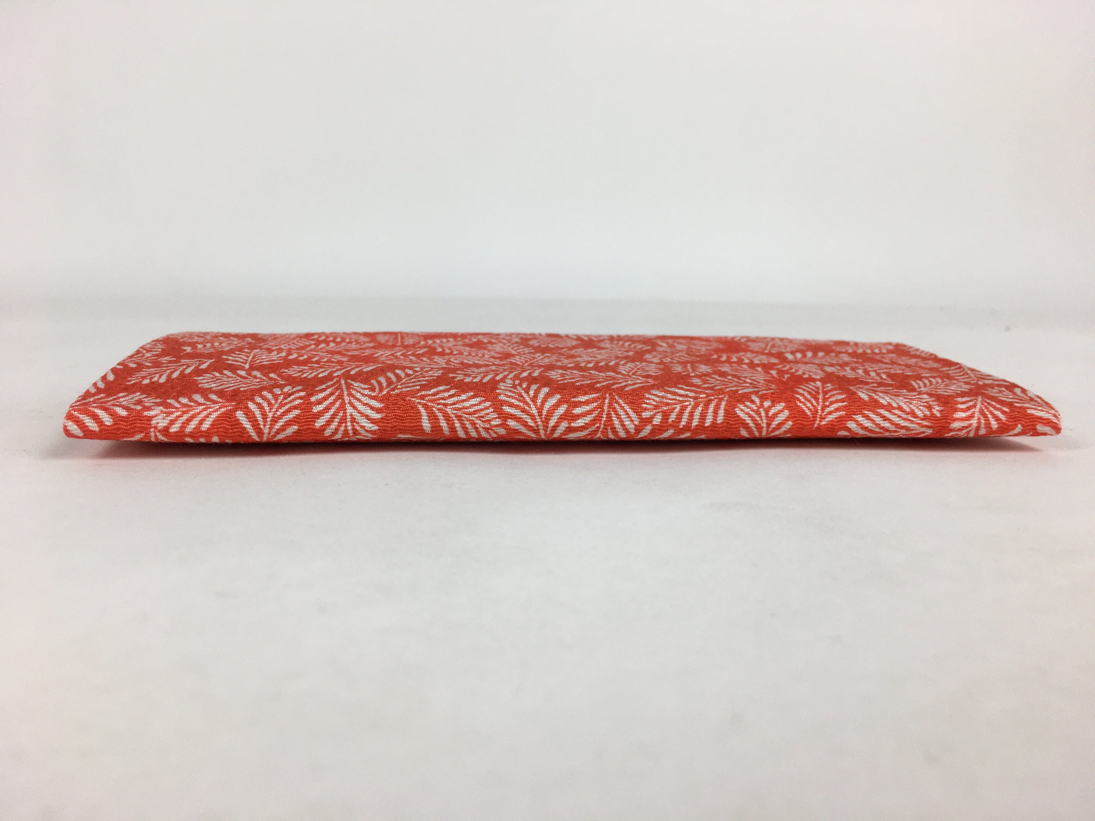 Japanese Tea Ceremony Utensil Fabric Bag Vtg Kaishi Paper Bag Red KB40