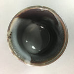 Japanese Teacup Vtg Ceramic Yunomi Pottery Sencha Thick Glass Glaze TC37