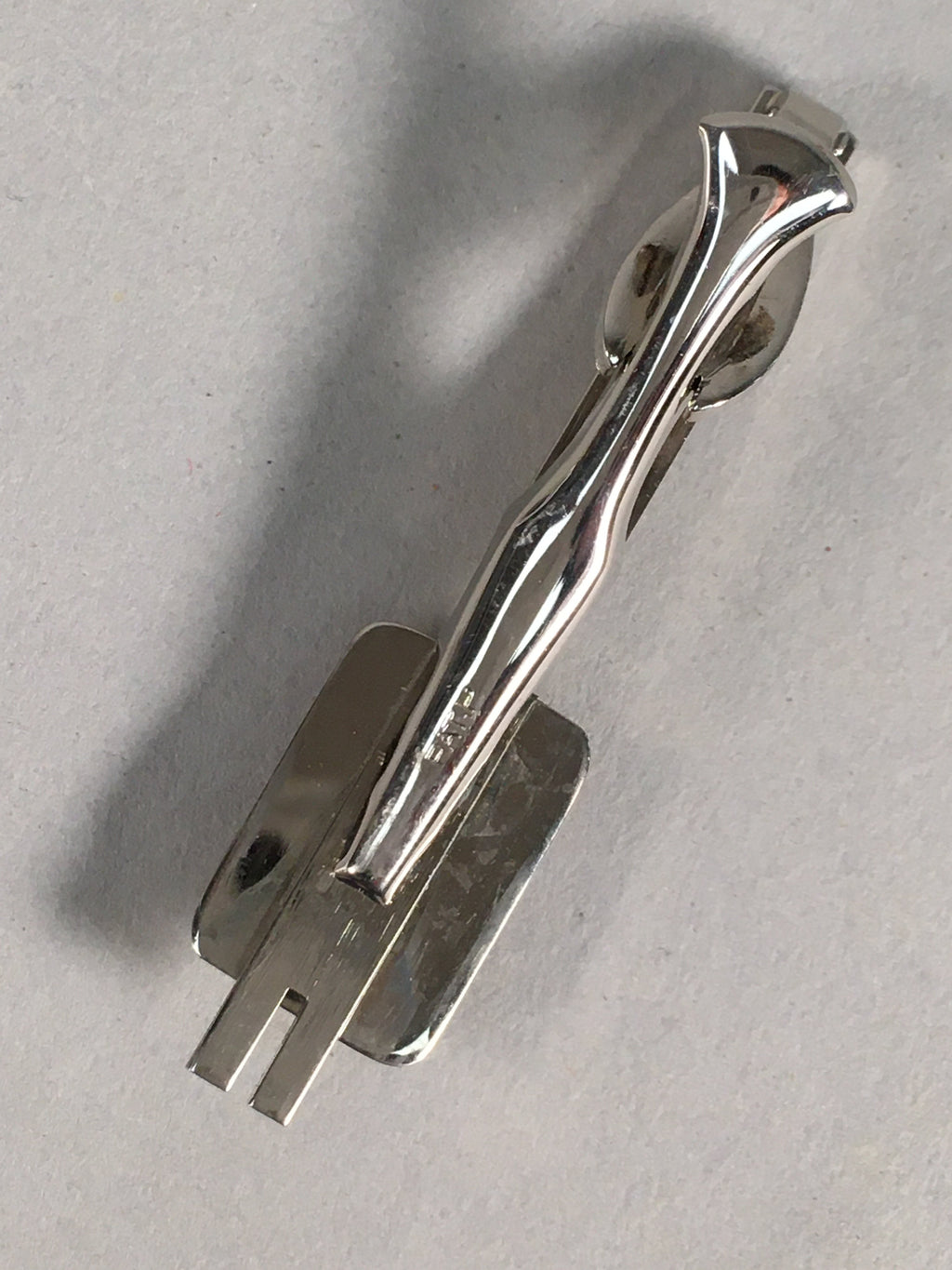 Japanese Tiepin Tie Clip Tack Vtg Clothing Accessory Necktie Cloisonné JK78