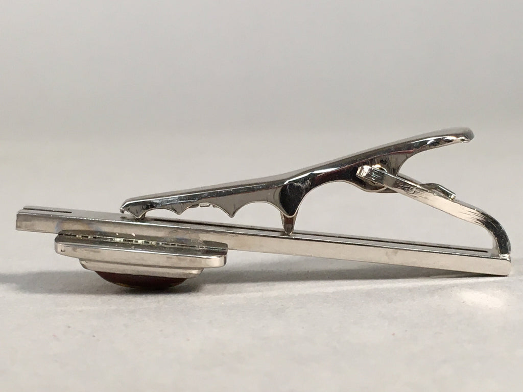 Japanese Tiepin Tie Clip Tack Vtg Clothing Accessory Necktie Cloisonné JK78