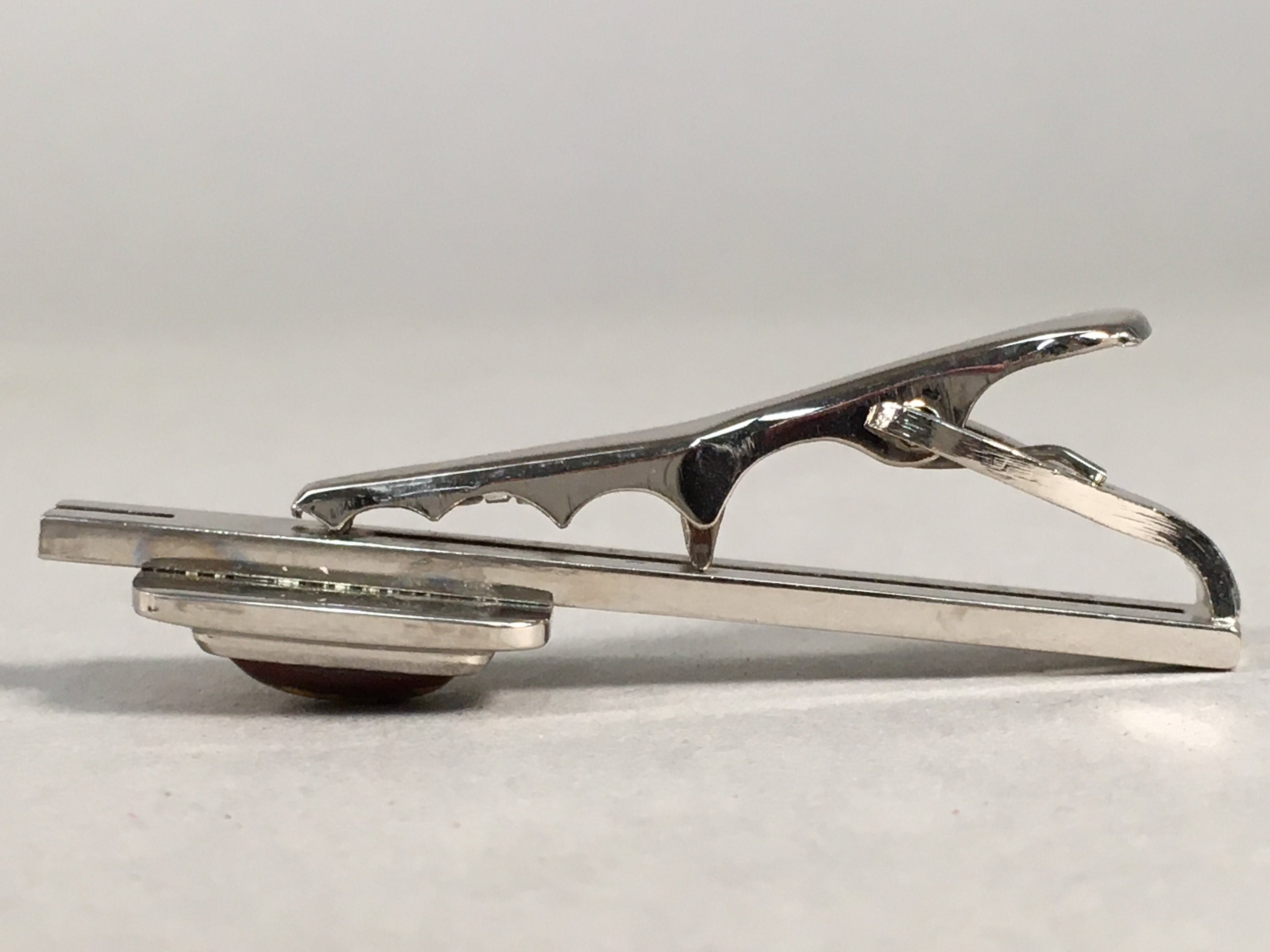 Japanese Tiepin Tie Clip Tack Vtg Clothing Accessory Necktie Cloisonné JK78