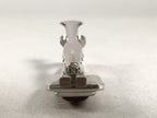 Japanese Tiepin Tie Clip Tack Vtg Clothing Accessory Necktie Cloisonné JK78